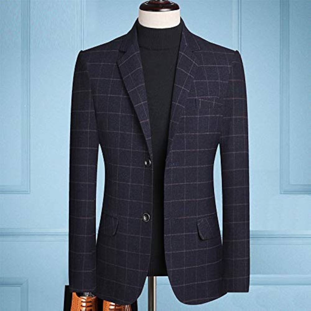【ALUDE SELECT】blue check tweed jacket ALUDE SELECT】blue check tweed jacket | 【ALUDE】韓国メンズ